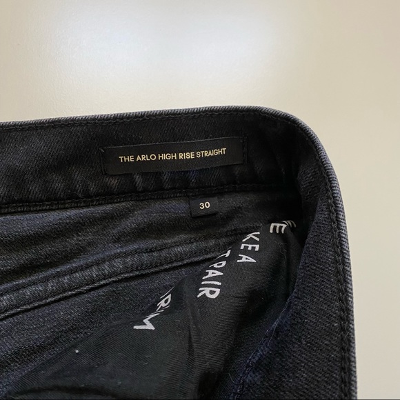 Denim Forum The Arlo High Rise Straight Shorts - Picture 7 of 7